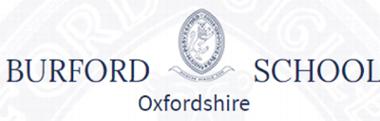the logo for Burford School Oxfordshire