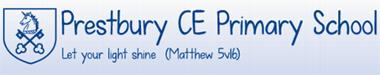 the logo for Prestbury CE Primary School